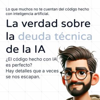 Un proyecto es mucho m&aacute;s que el software. La IA ayuda pero hay muchos aspectos t&eacute;cnicos que requieren de un profesional para que el proyecto no fracase. Ases&oacute;rate y no corras riesgos. . #software #development #inteligenciaartificial #apps #web